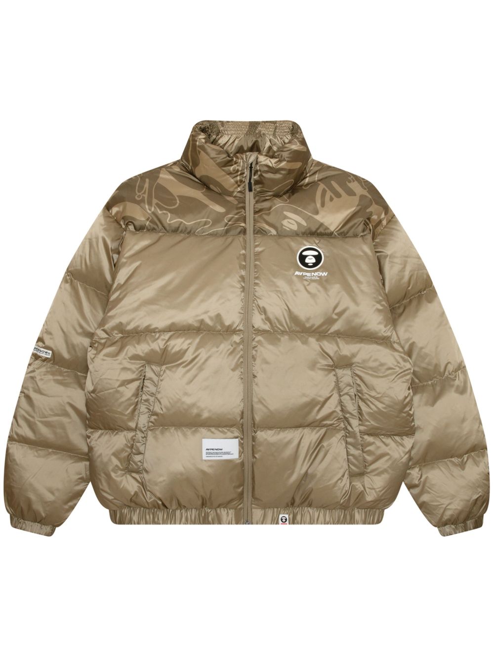 AAPE BY *A BATHING APE® Moonfasce 羽绒夹克 - 中性色