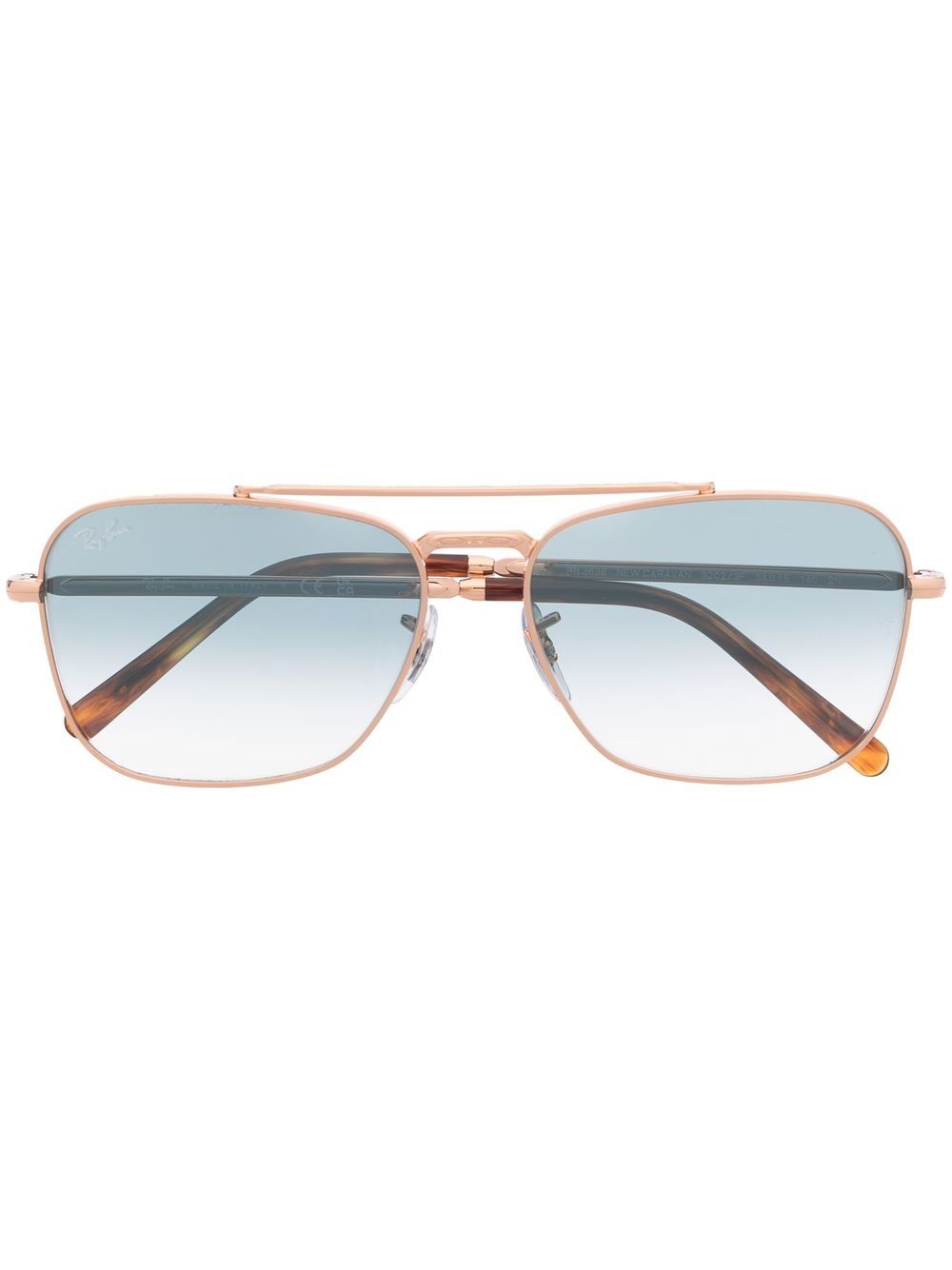 Ray-Ban New Caravan 太阳眼镜 - 金属色