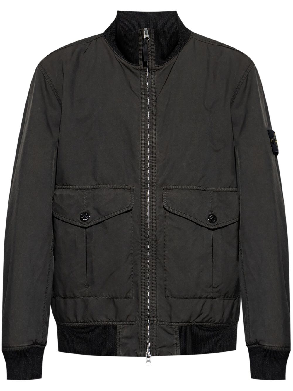 Stone Island David-TC 飞行员夹克 - 灰色
