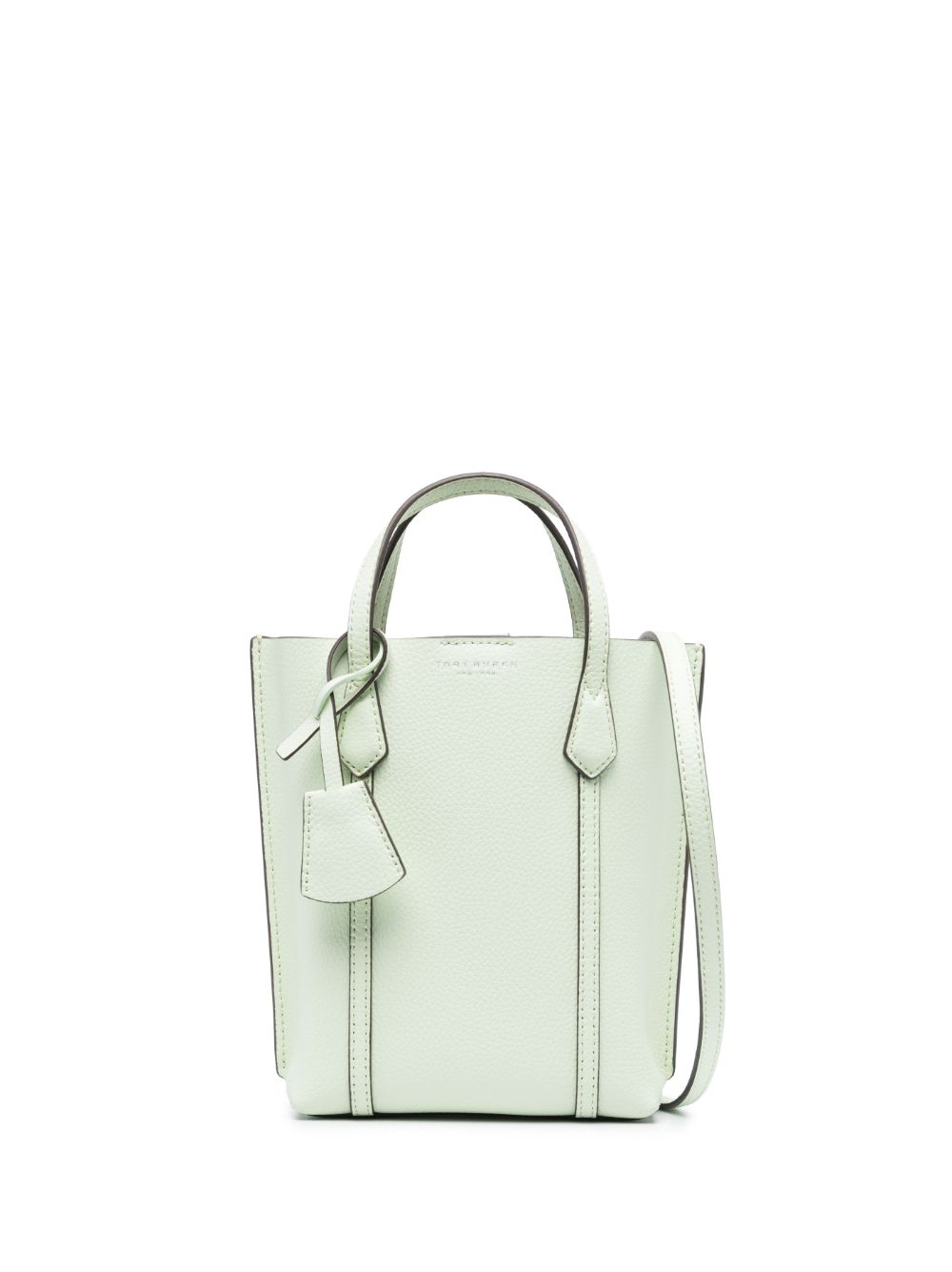 Tory Burch Perry 皮质迷你托特包 - 绿色