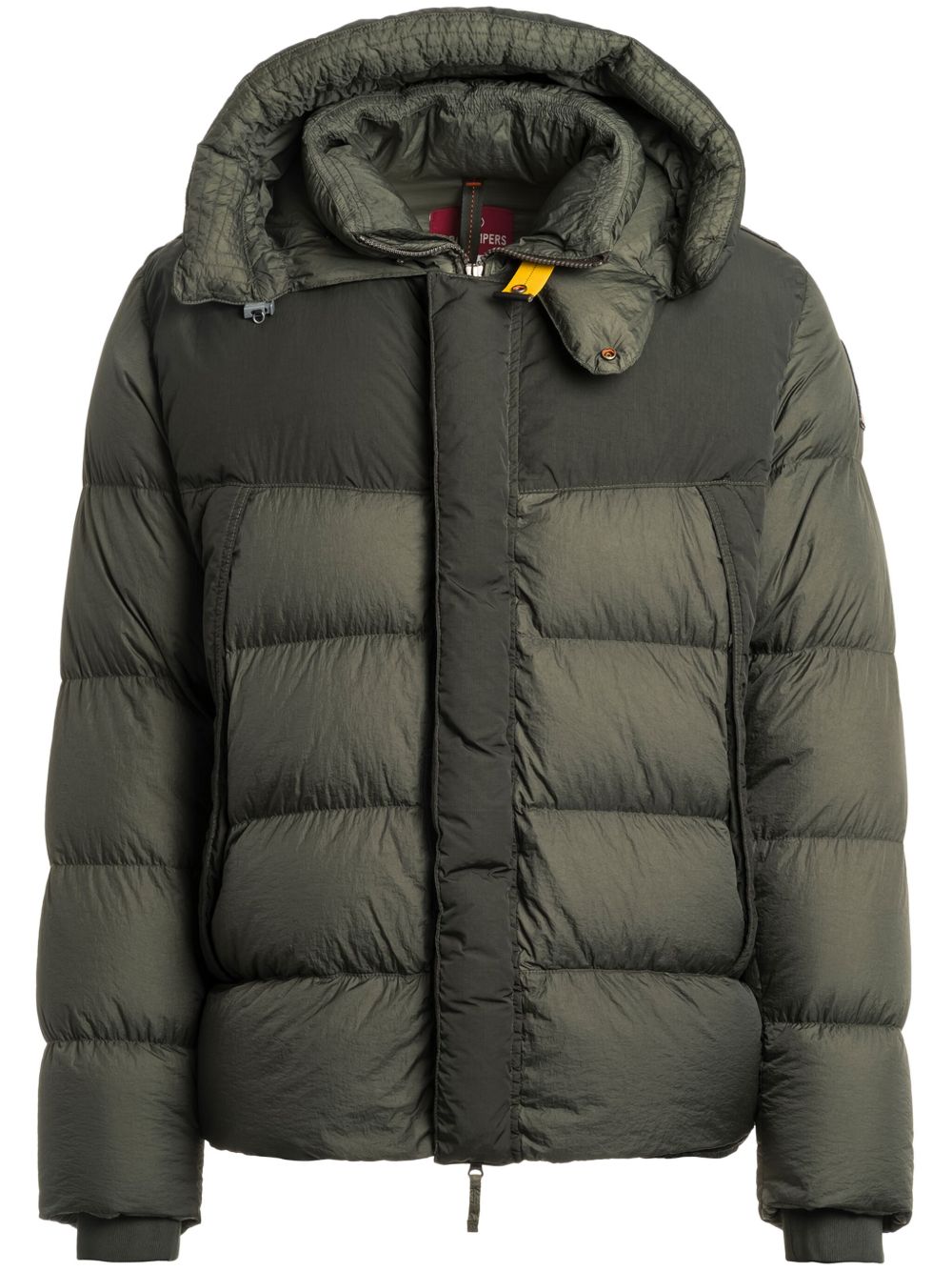 Parajumpers 标贴连帽夹克 - 绿色