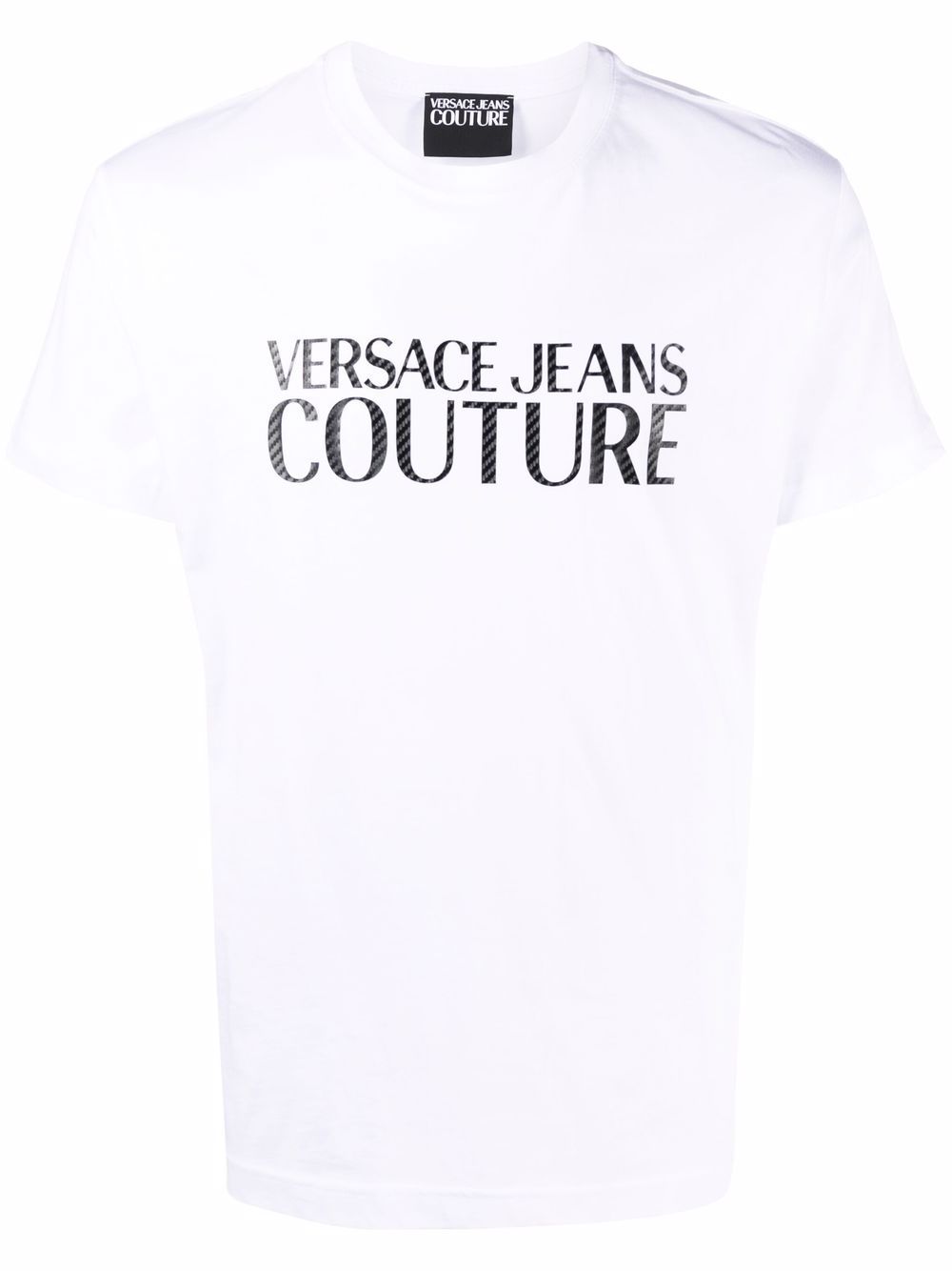 Versace Jeans Couture logo印花T恤 - 白色