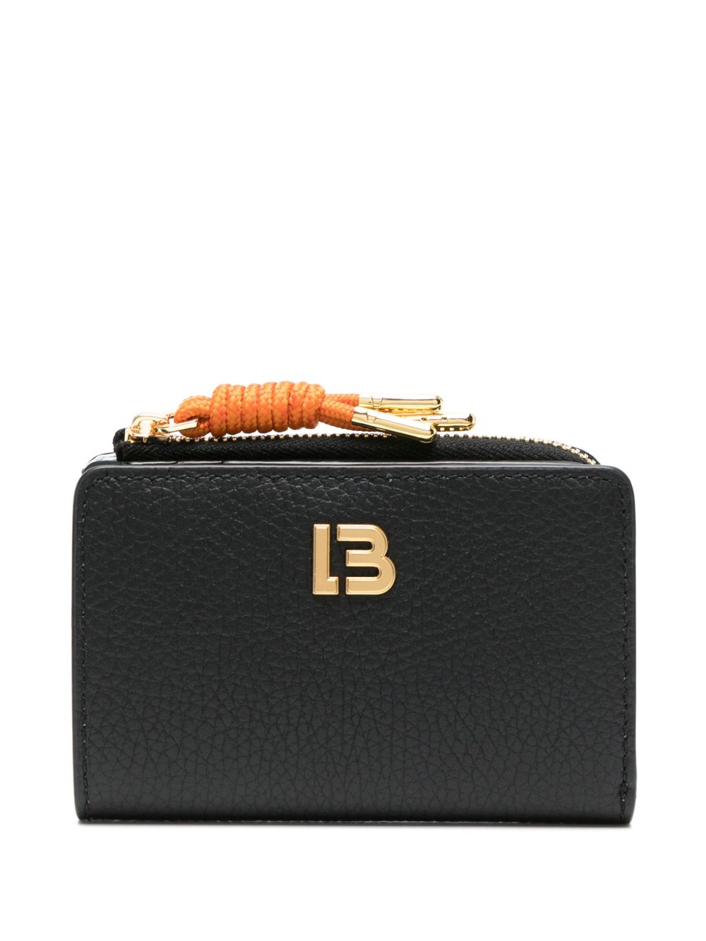 Bimba y Lola logo标牌皮质钱包 - 黑色
