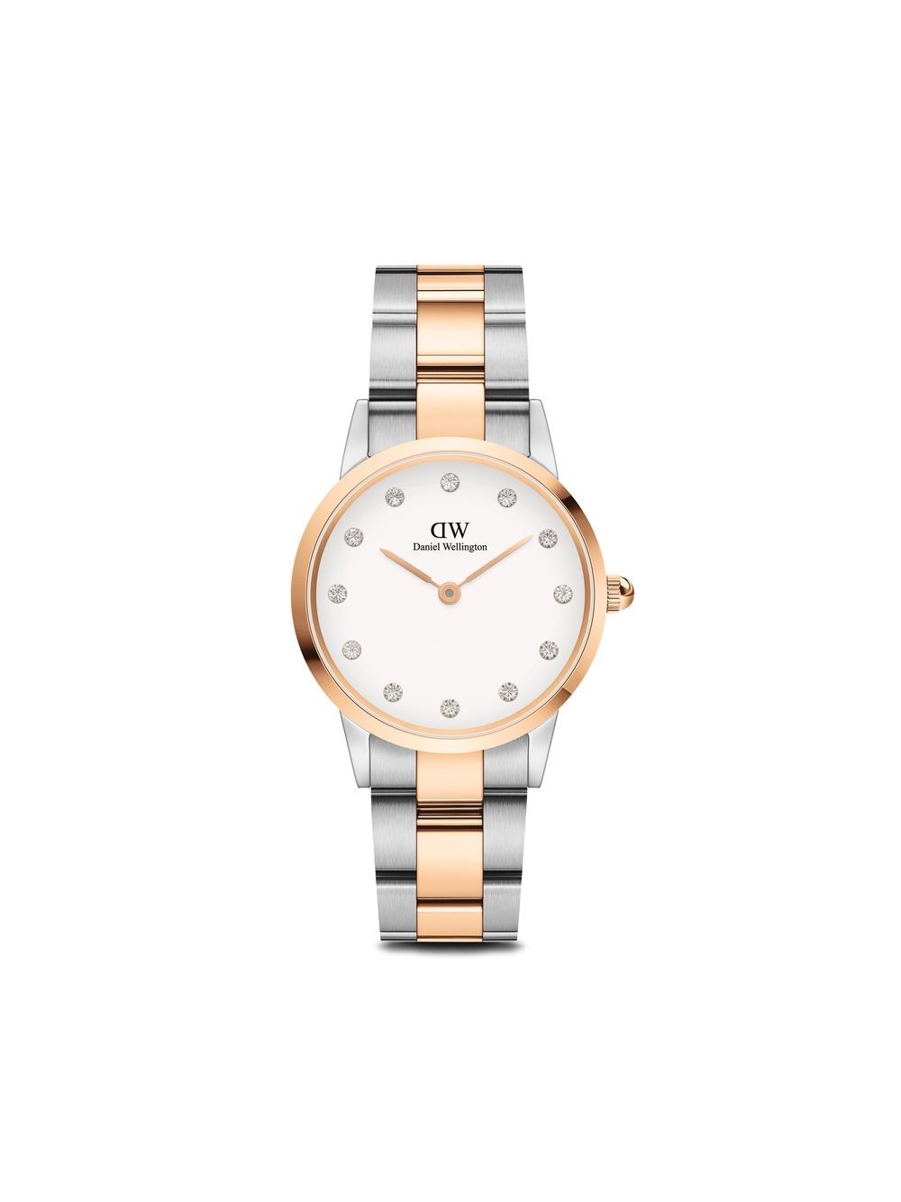 Daniel Wellington Iconic Link Lumine 28毫米腕表 - 银色