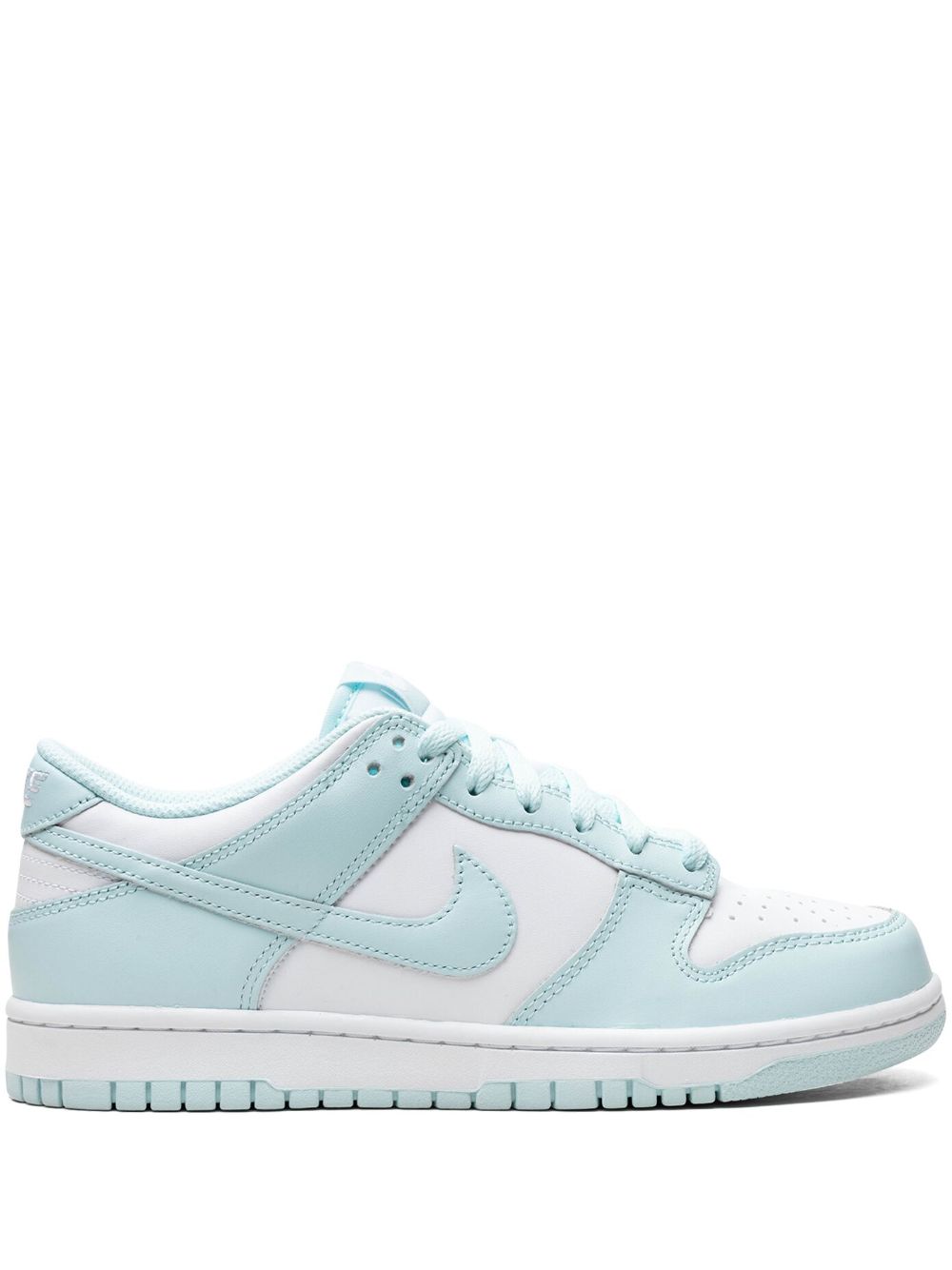 Nike Kids Dunk Low Glacier Blue 运动鞋 - 白色