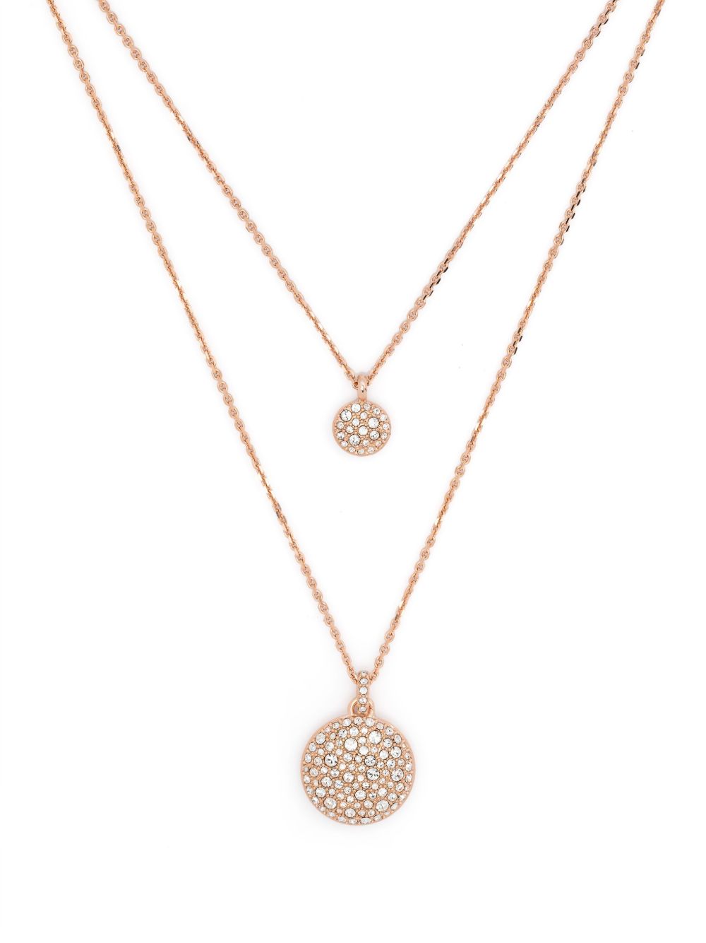 Swarovski Sublima 吊饰项链 - 金色