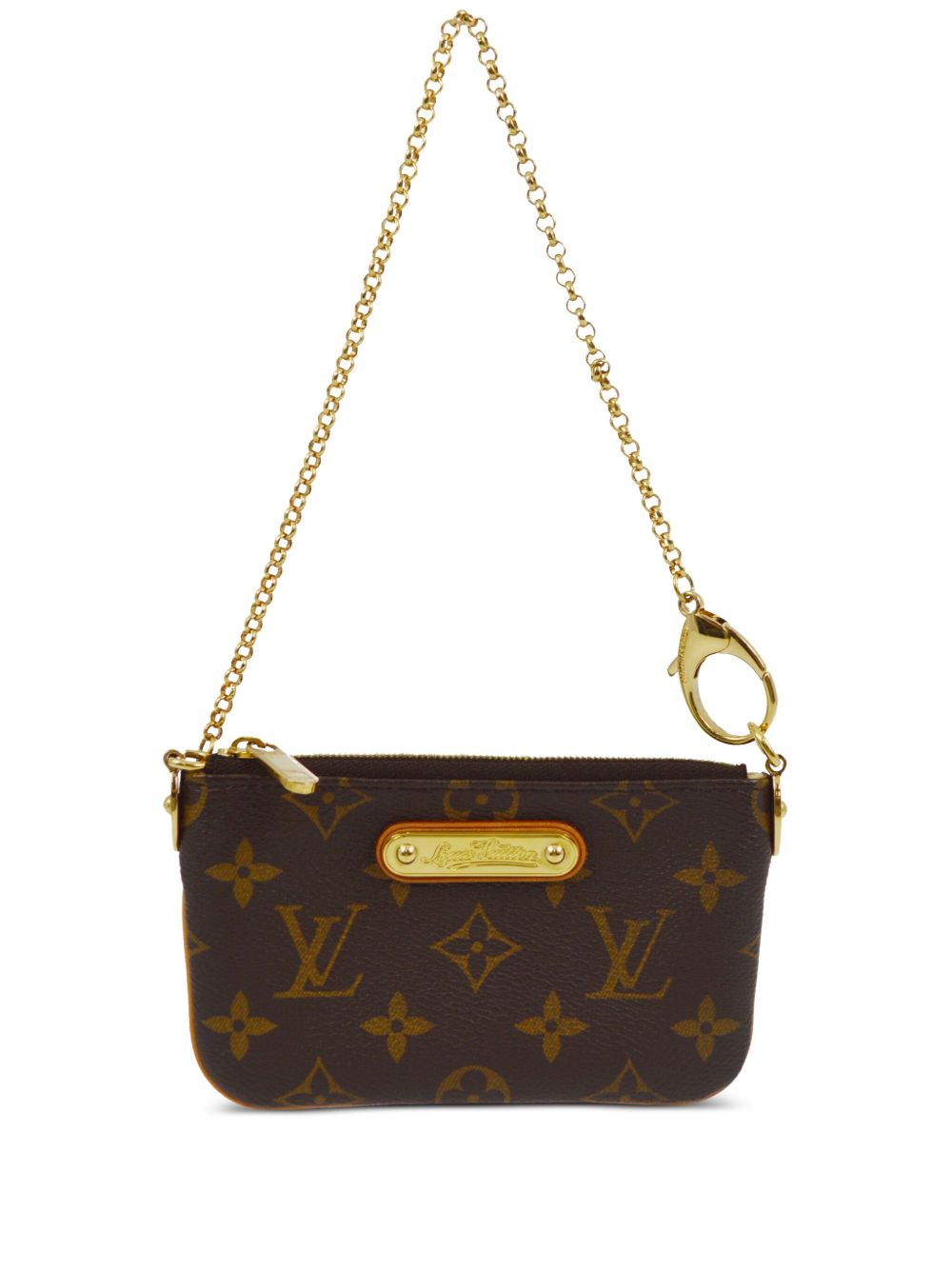 Louis Vuitton Pre-Owned Pochette Milla PM 手拿包（2008年典藏款） - 褐色