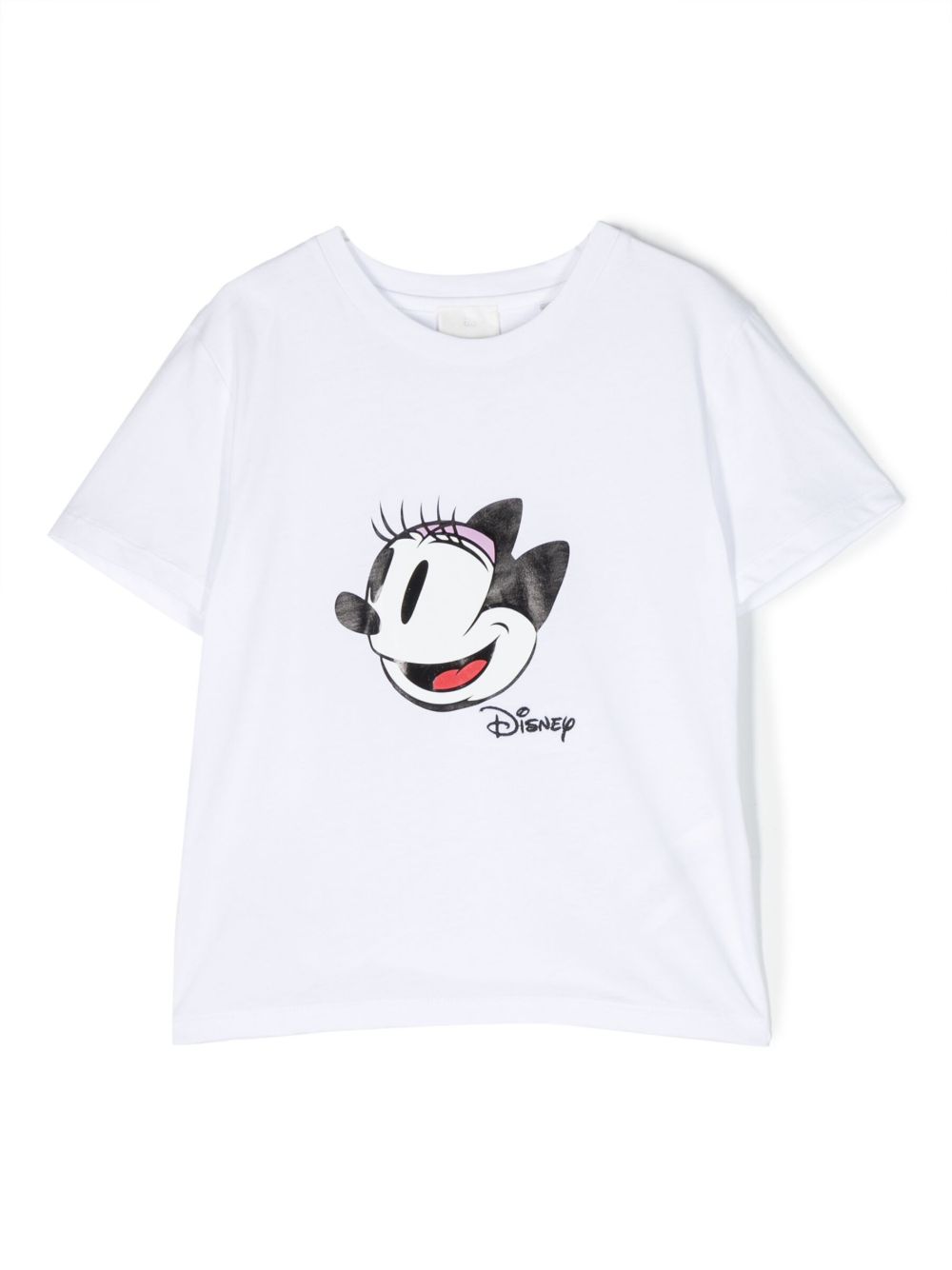 Givenchy Kids x Disney 卡通印花棉T恤 - 白色