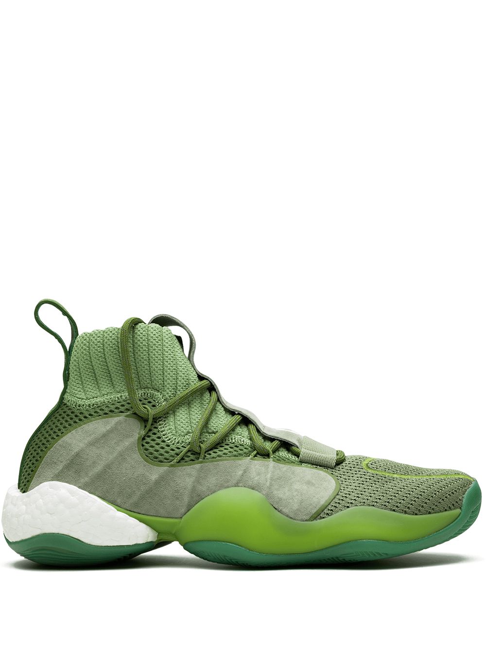 adidas Crazy BYW高帮运动鞋 - 绿色
