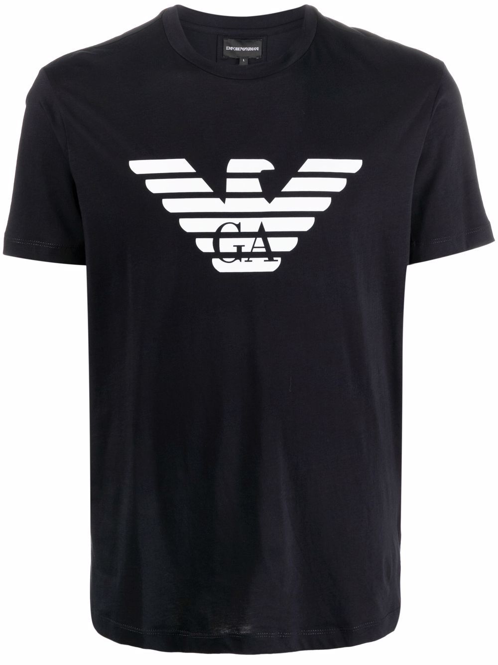 Emporio Armani Eagle logoT恤 - 蓝色