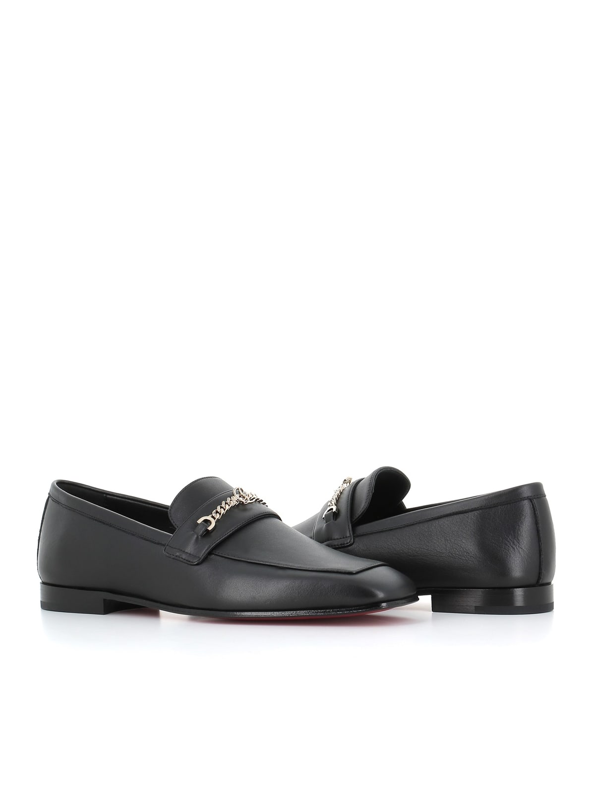 Christian Louboutin Mj Loafers In Black Leather