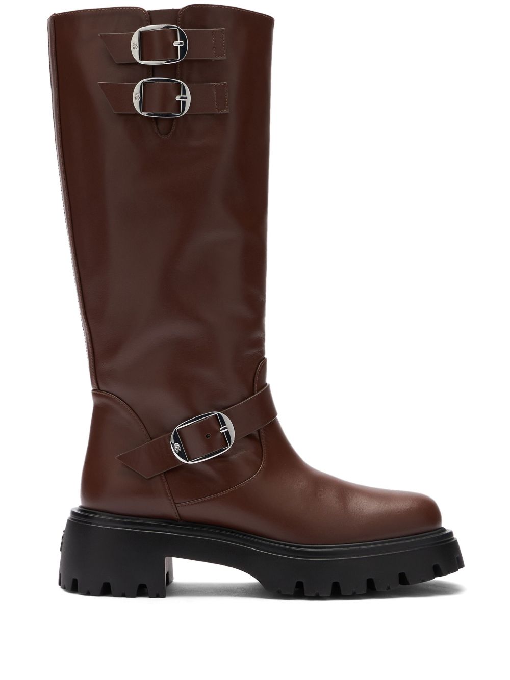 Stuart Weitzman Emerson Moto 低跟靴（5厘米） - 褐色