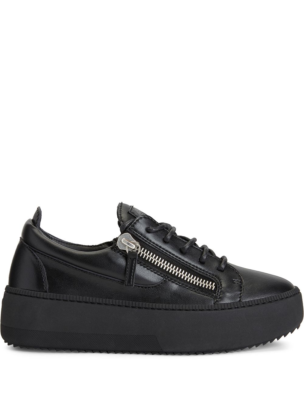 Giuseppe Zanotti Nicki 低帮板鞋 - 黑色