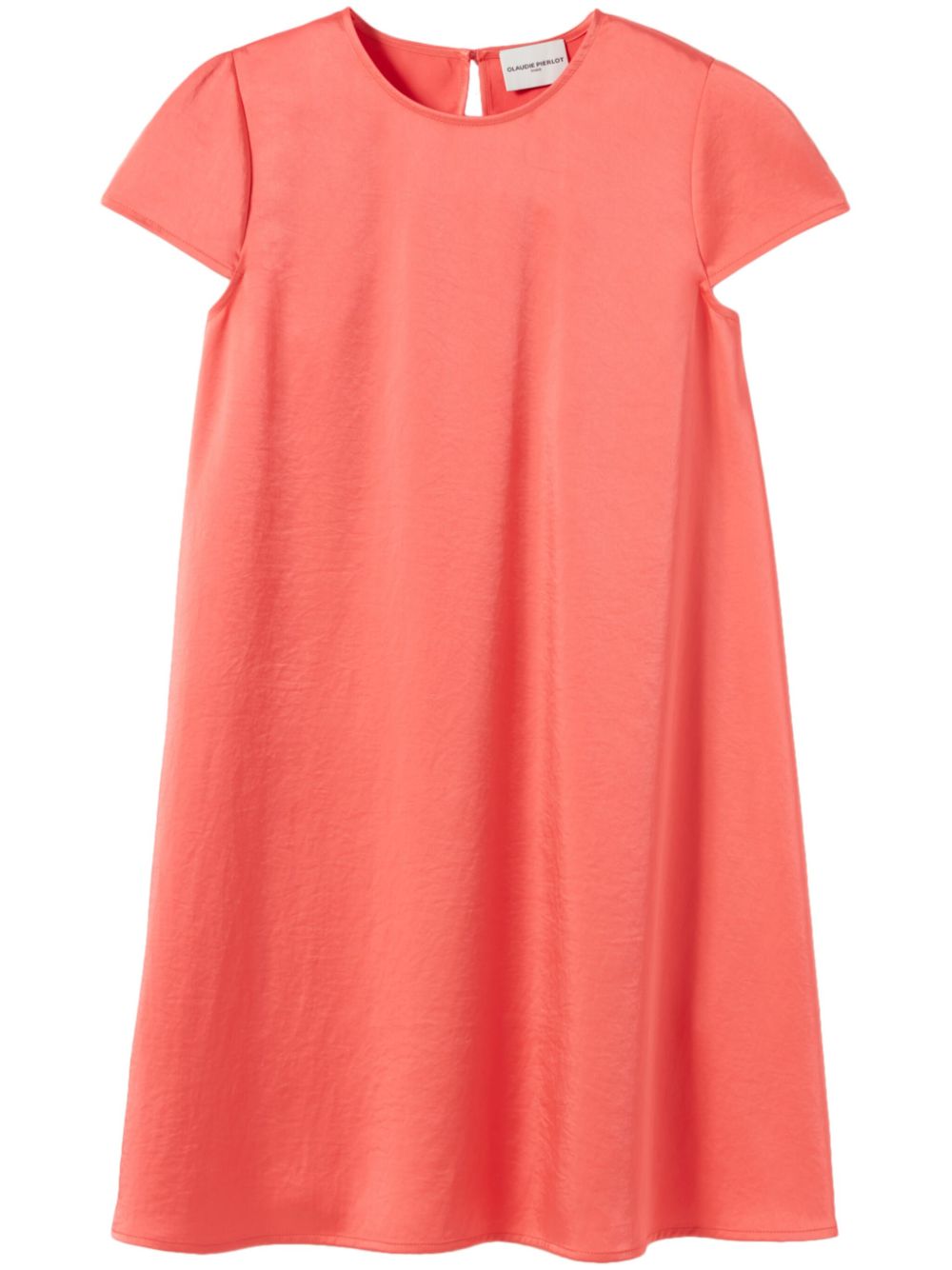 Claudie Pierlot Babydoll 短款连衣裙 - 粉色