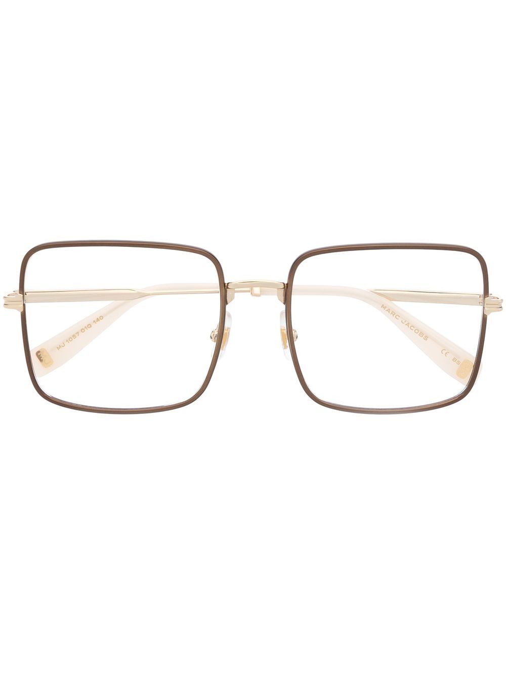 Marc Jacobs Eyewear 方框眼镜 - 金色