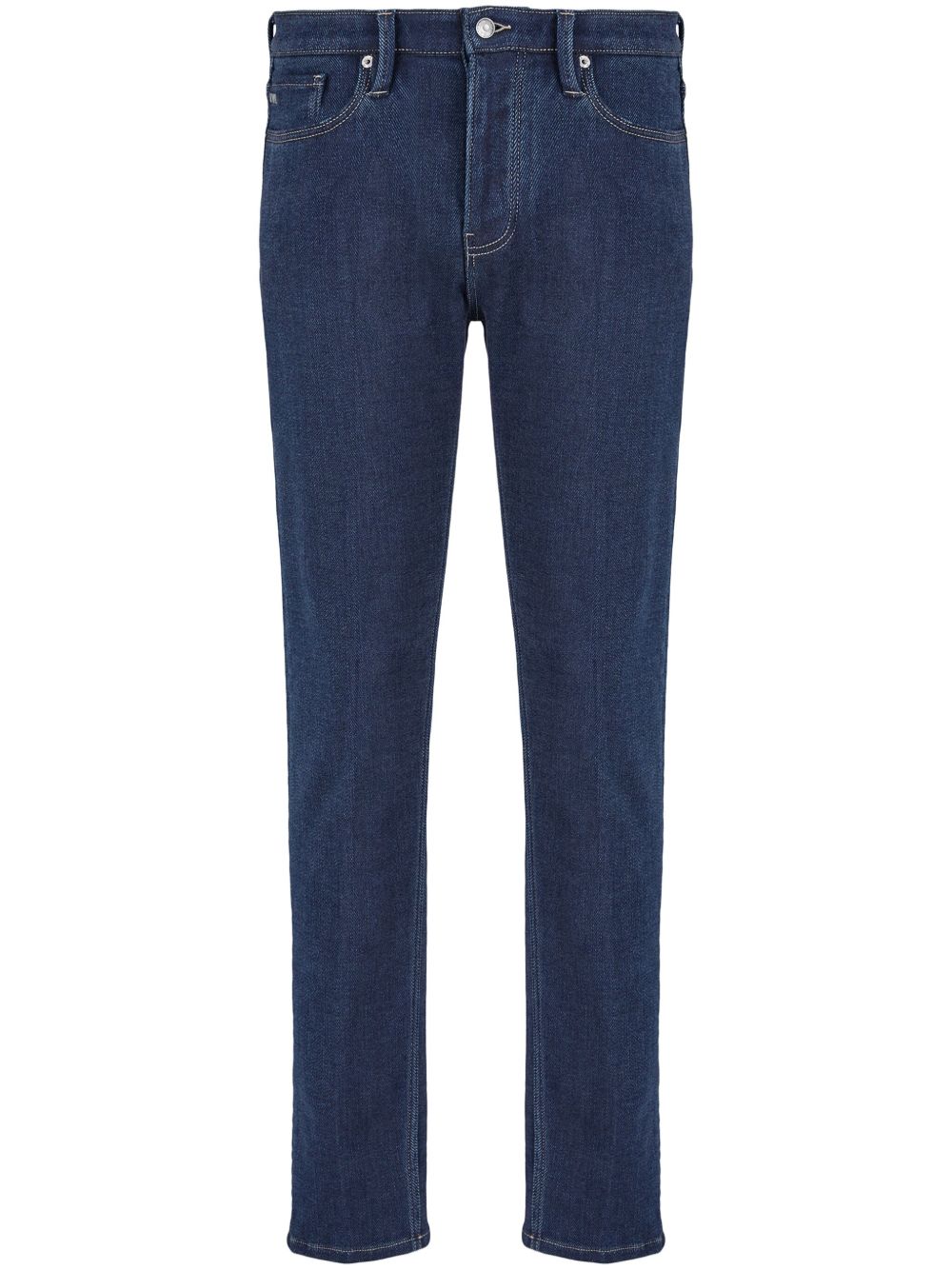 Emporio Armani J75 修身弹性牛仔裤 - 蓝色