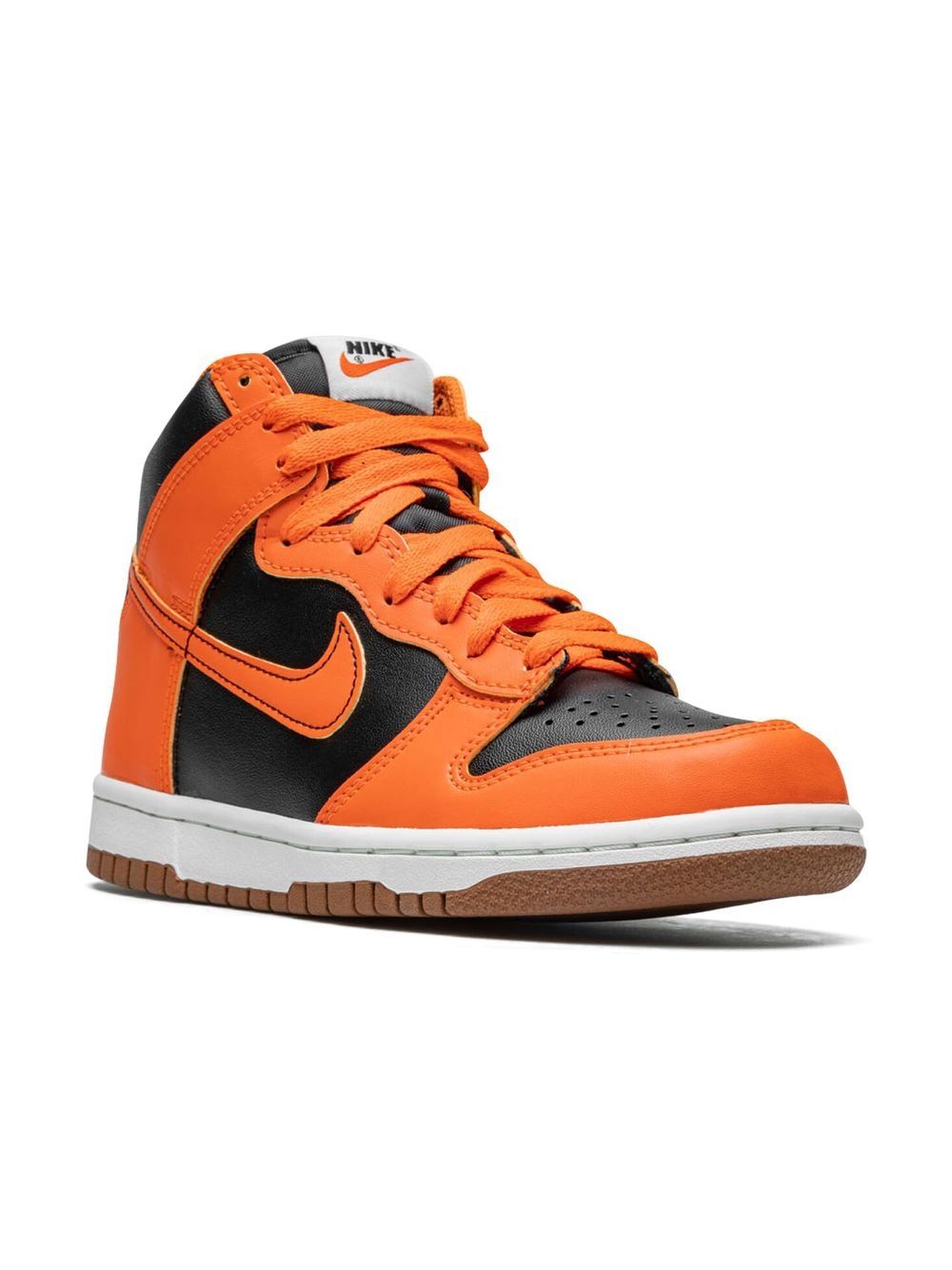 Nike Kids Dunk High 运动鞋 - 橘色