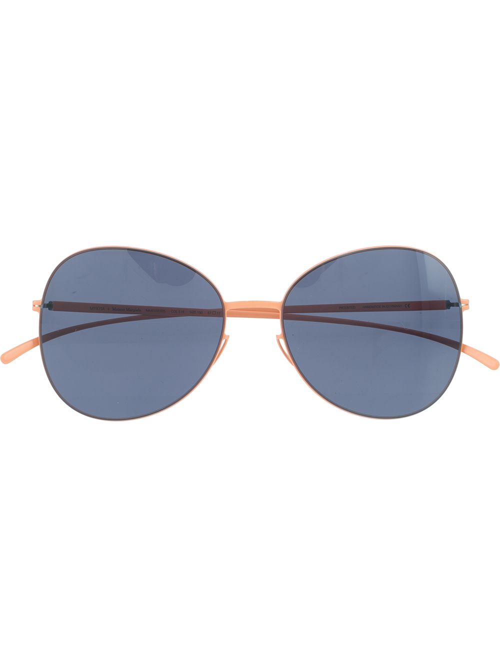 Mykita Esse飞行员镜框太阳眼镜 - 蓝色