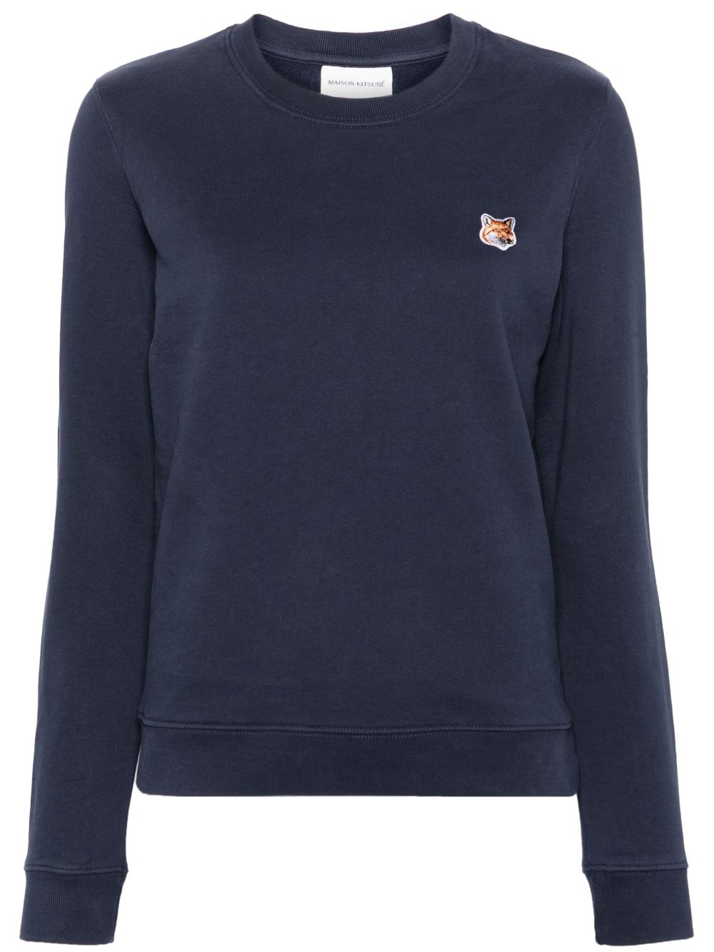 Maison Kitsuné Chillax Fox 棉卫衣 - 蓝色