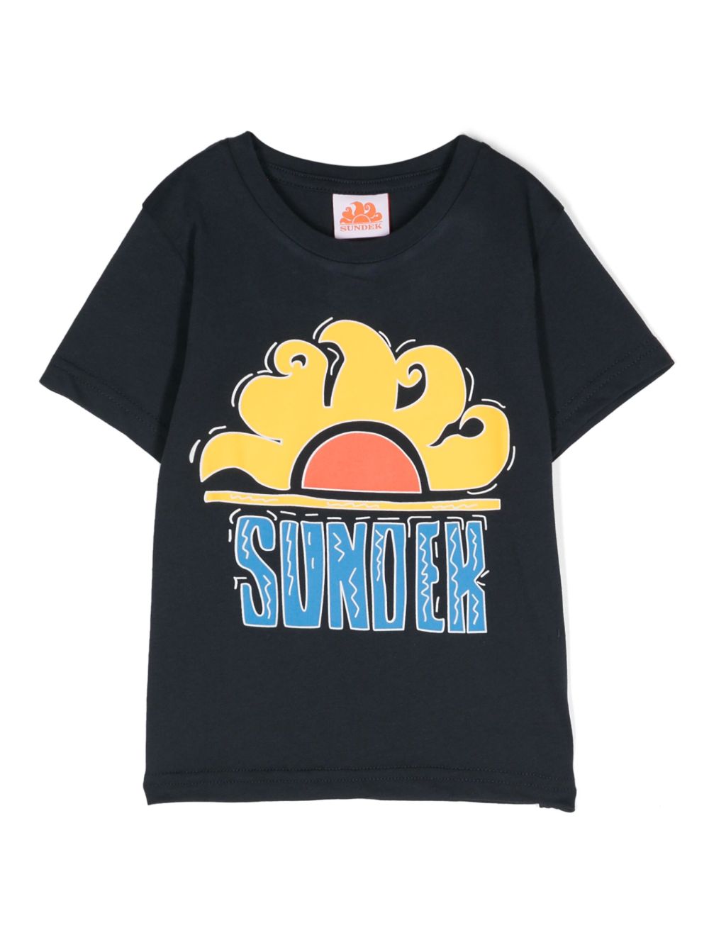 Sundek New Simeo logo印花T恤 - 蓝色