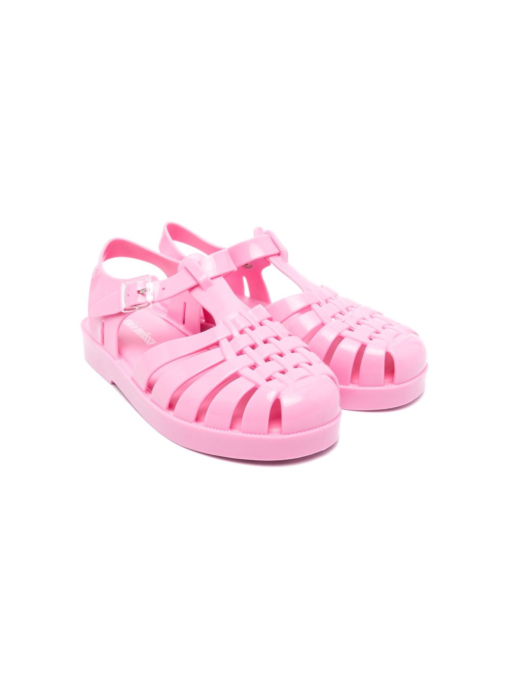 Mini Melissa Possession 杏仁鞋头凉鞋 - 粉色