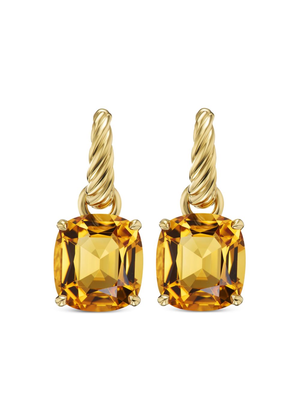 David Yurman 18k黄金 Marbella 黄晶吊坠 - 金色