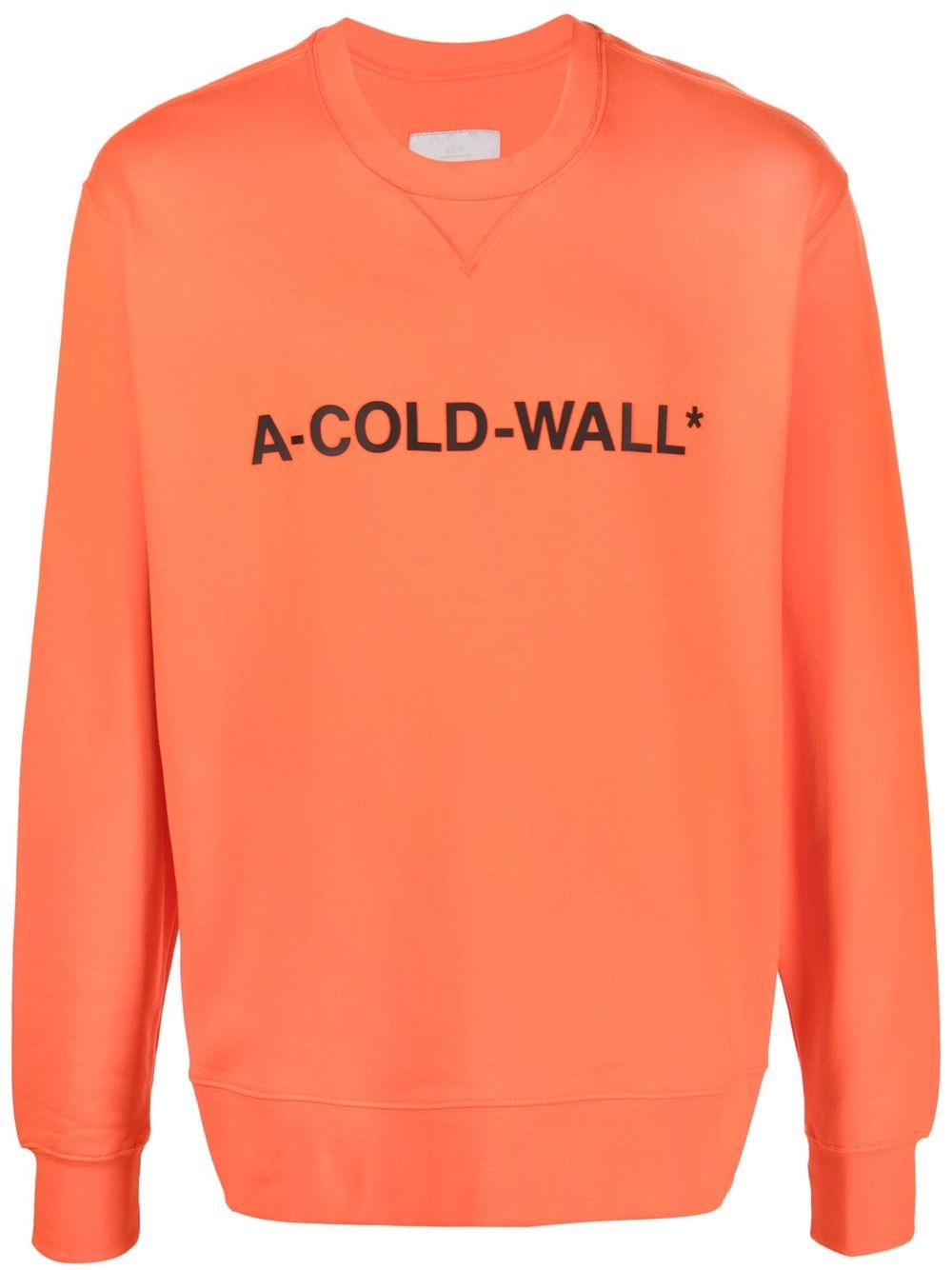 A-COLD-WALL* logo印花卫衣 - 橘色