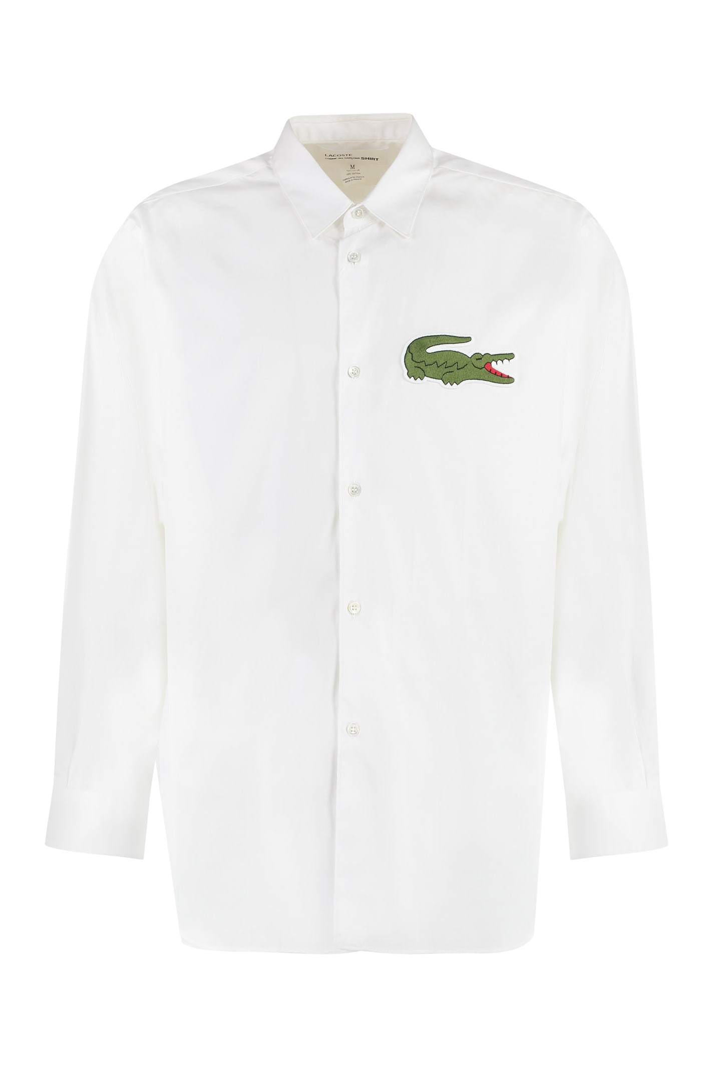 Lacoste X Comme Des Garçons 联名棉质衬衫