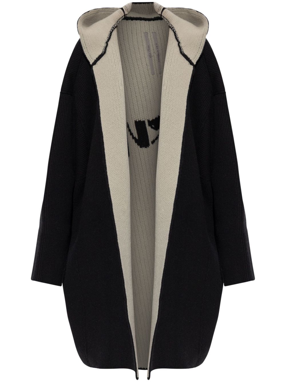Rick Owens Jumbo 开襟外套 - 黑色
