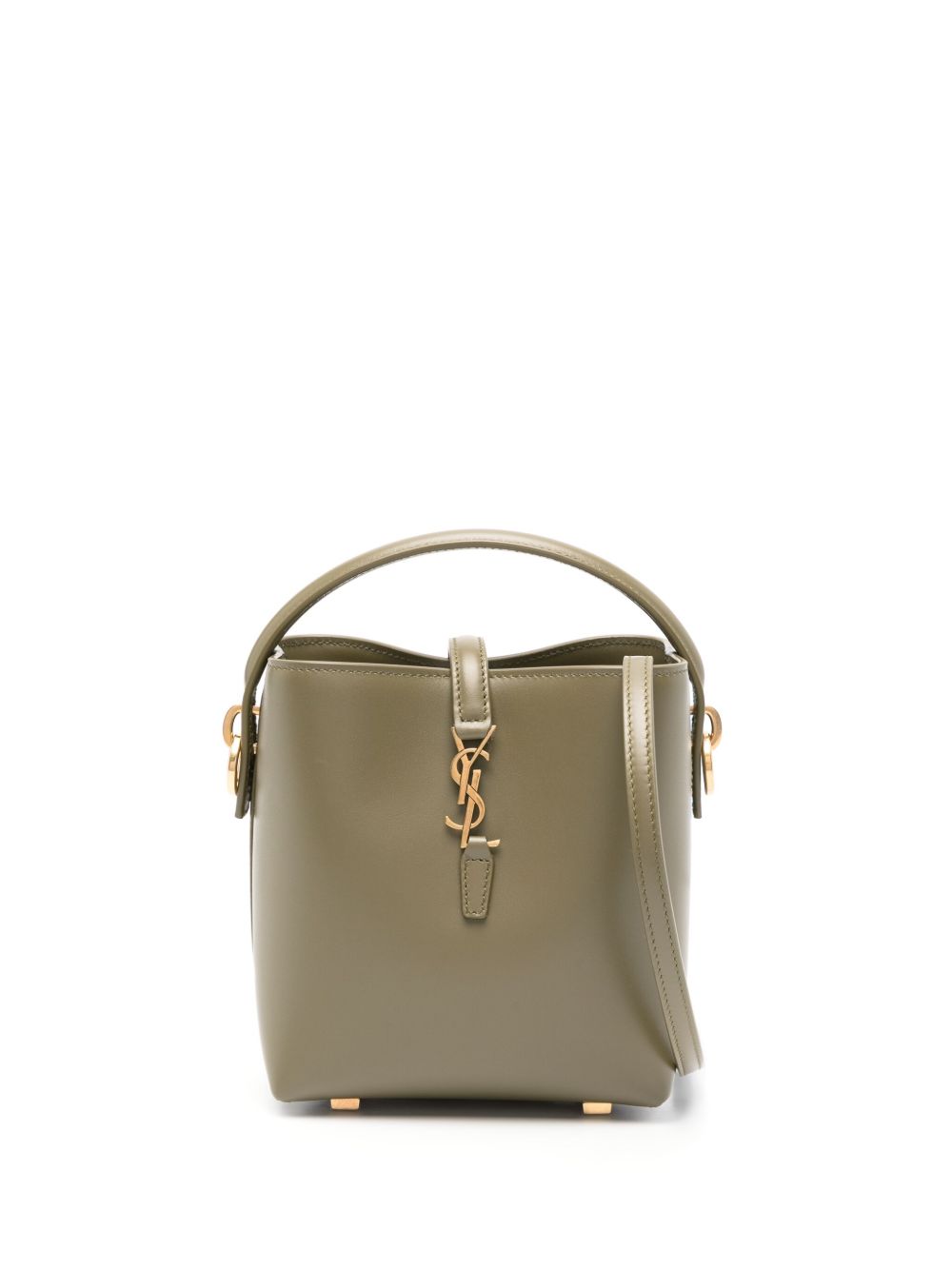 Saint Laurent Le 37 迷你水桶包 - 绿色