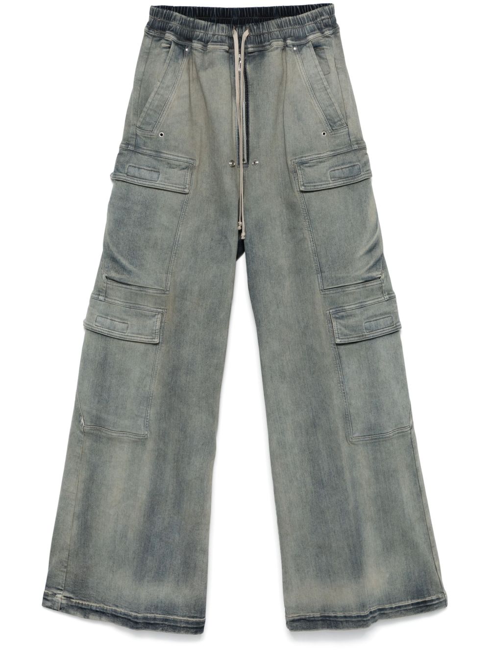 Rick Owens DRKSHDW Double Cargo Jumbo Belas 牛仔裤 - 蓝色