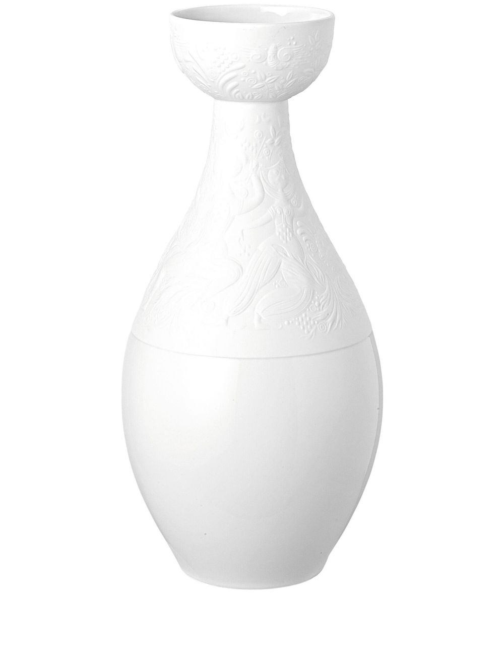 Rosenthal Zauberflorete 陶瓷花瓶 - 白色