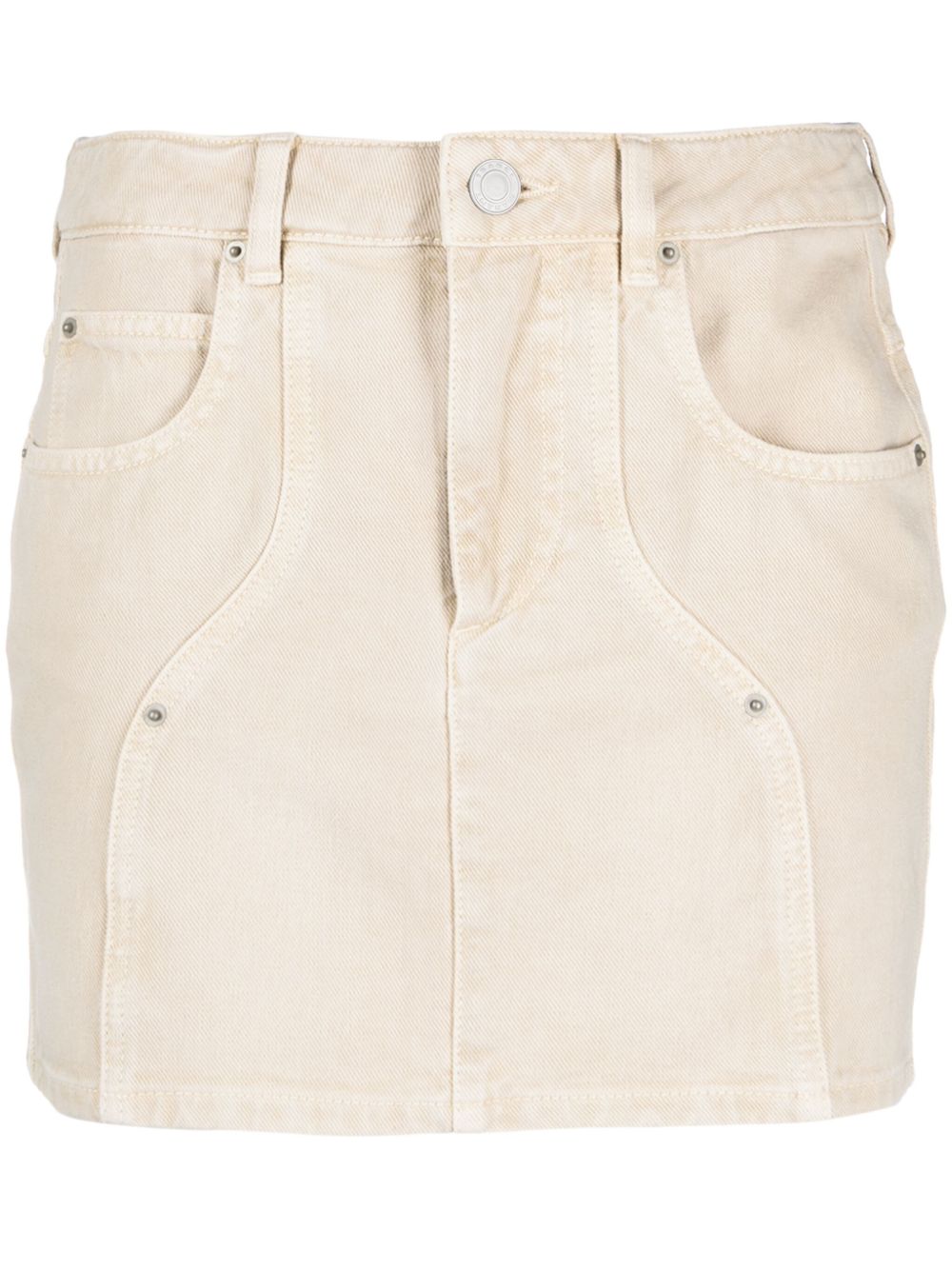 MARANT ÉTOILE Vesna 牛仔半身裙 - 中性色