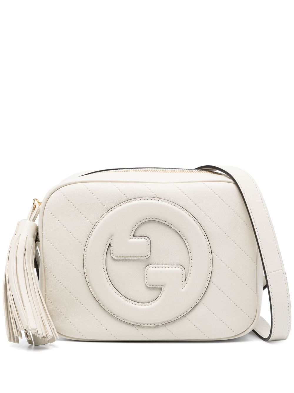 Gucci Blondie 小号斜挎包 - 白色