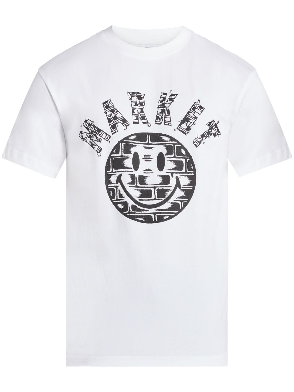 MARKET x SMILEY® Brickhouse 印花T恤 - 白色