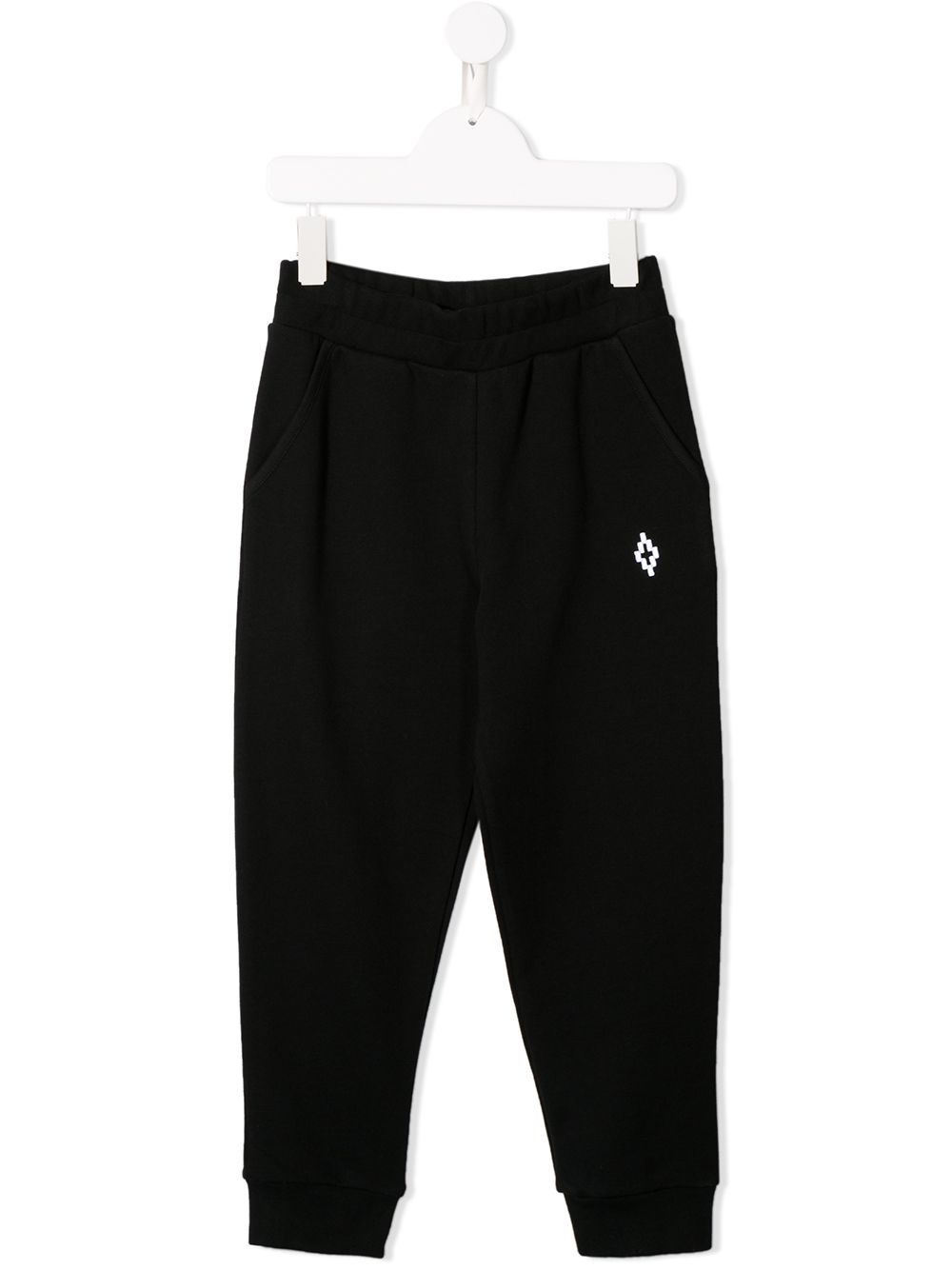 Marcelo Burlon County Of Milan Kids 十字形logo运动裤 - 黑色