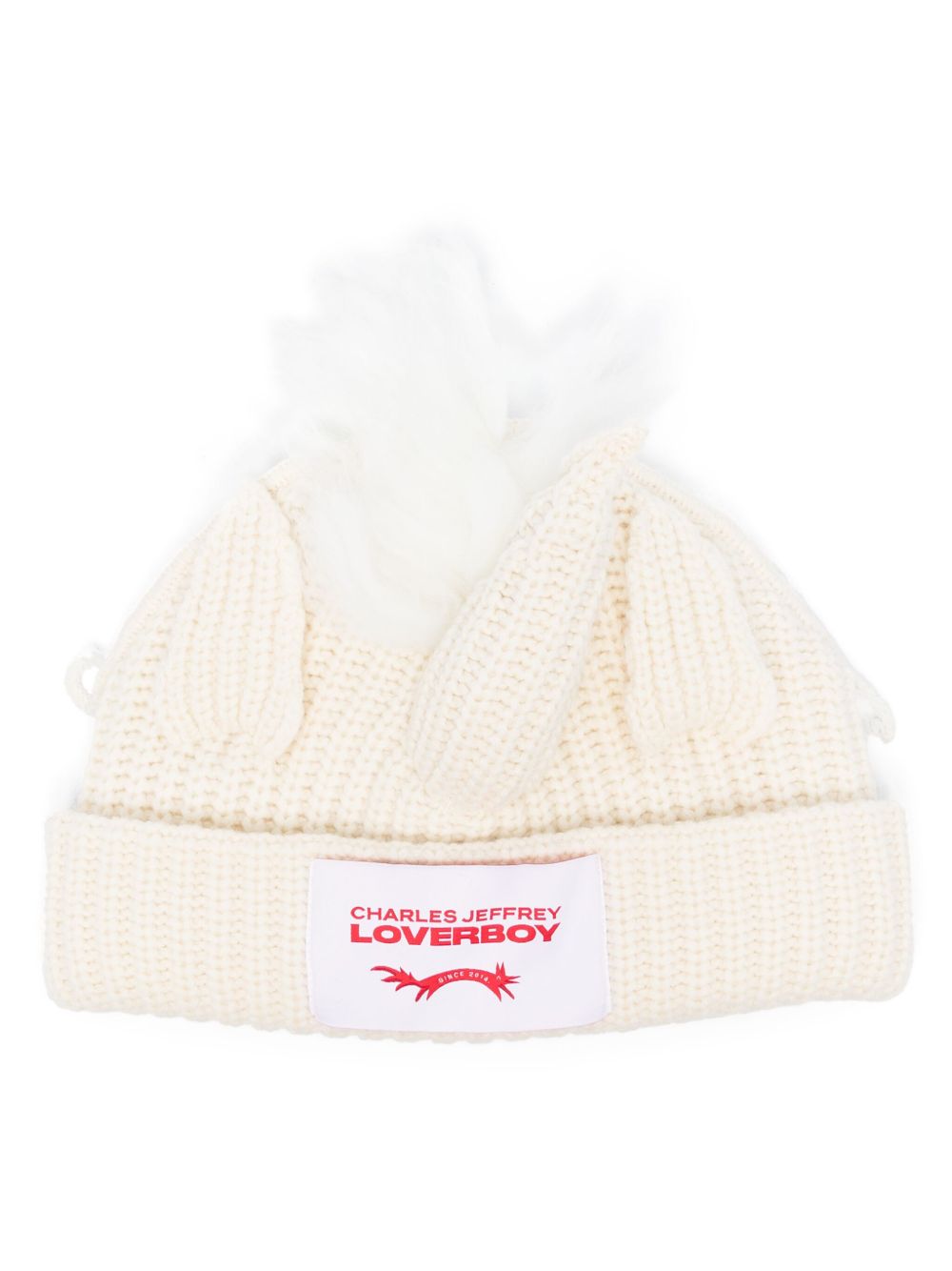 Charles Jeffrey Loverboy Chunky Unicorn 套头帽 - 中性色