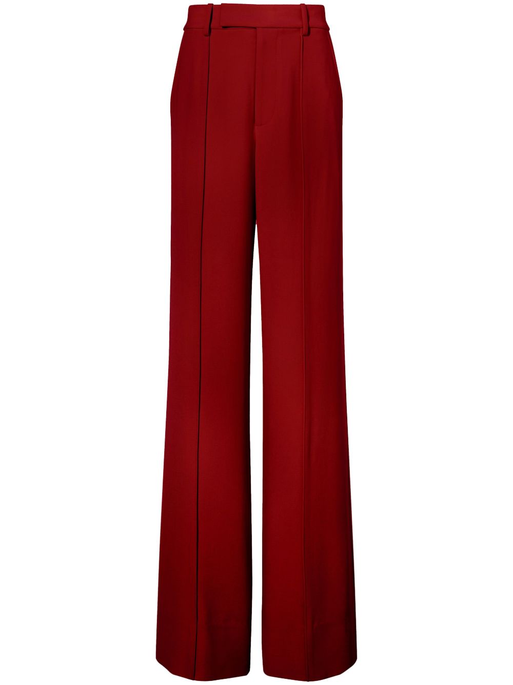 Proenza Schouler 绉纱阔腿裤 - 红色