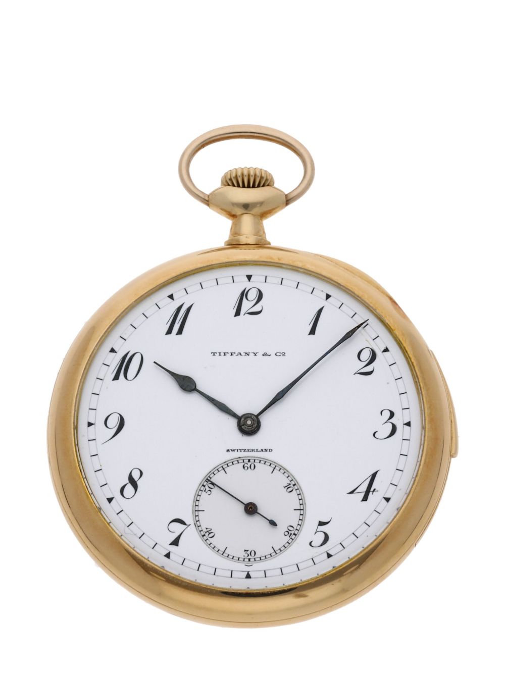 Patek Philippe x Tiffany & Co. pre-owned pocket 54毫米腕表（典藏款） - 白色