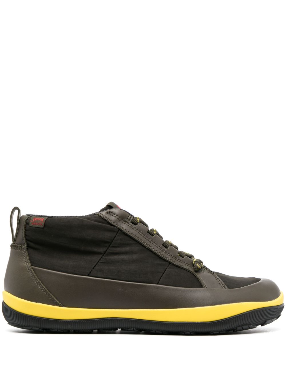 Camper Peu Pista GM 高帮运动鞋 - 绿色