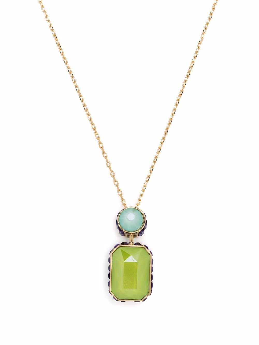 Swarovski Chroma 项链 - 金色