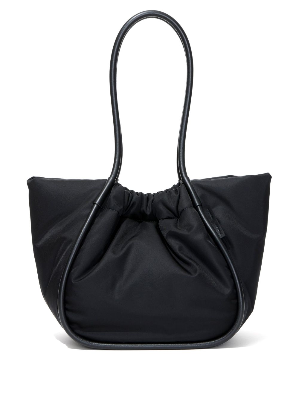 Proenza Schouler 褶饰大号托特包 - 黑色