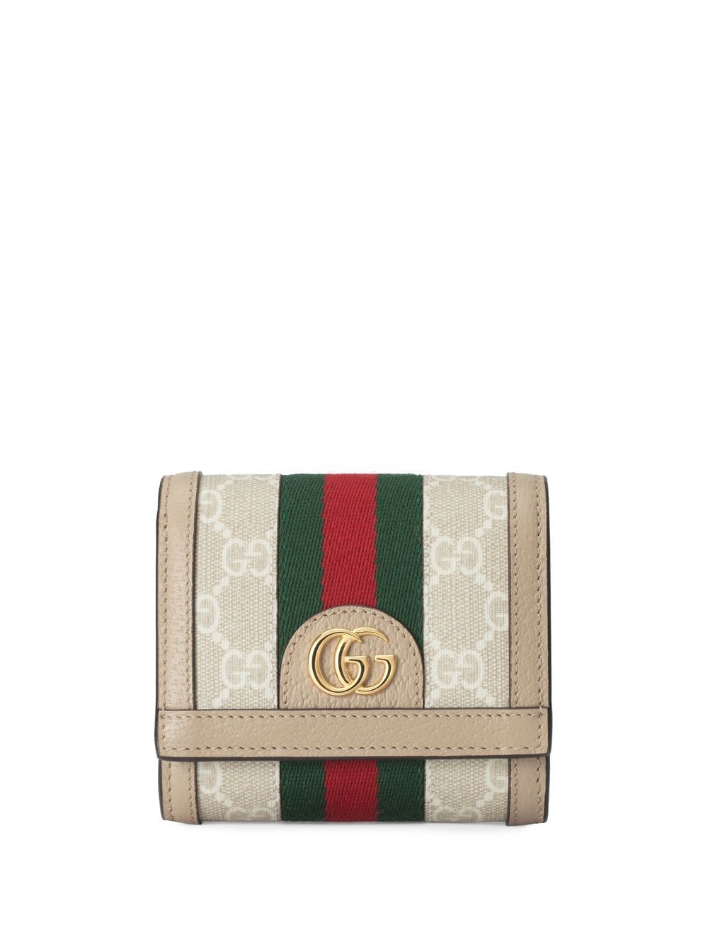 Gucci Ophidia 卡夹式钱包 - 中性色