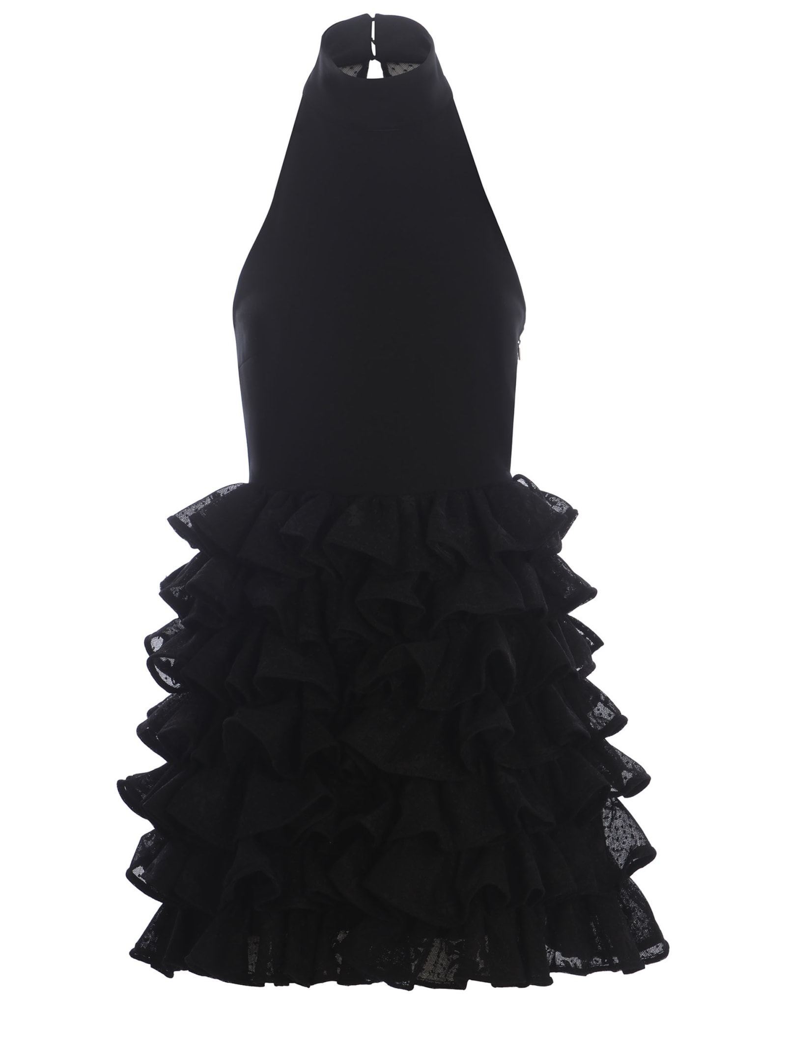Rotate by Birger Christensen Ruffle Mini Dress