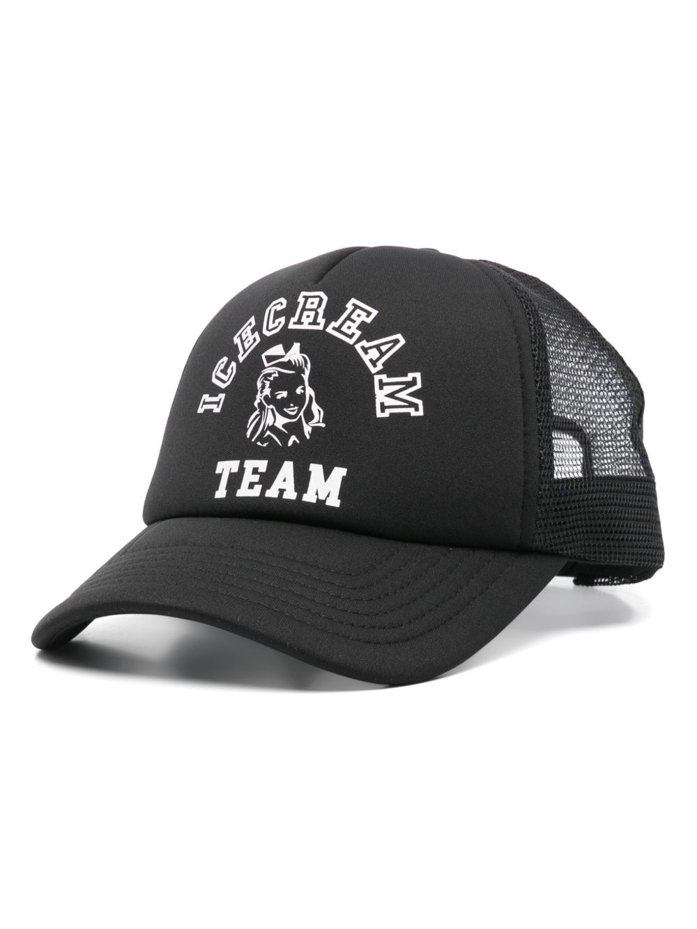 ICECREAM Team 棒球帽 - 黑色