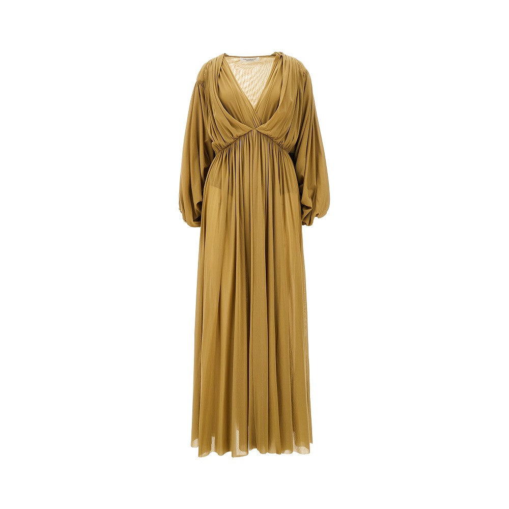 PHILOSOPHY Stretch tulle long dress Woman 40