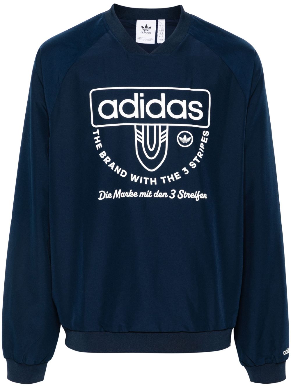 adidas GRFX Drill 卫衣 - 蓝色