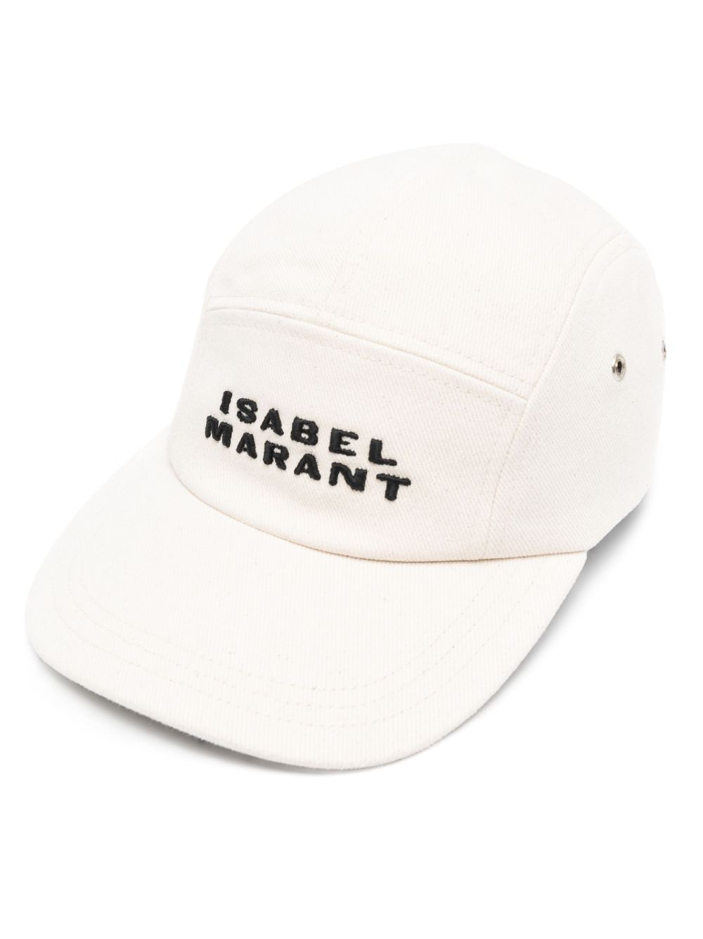 ISABEL MARANT Tedji logo刺绣棒球帽 - 中性色