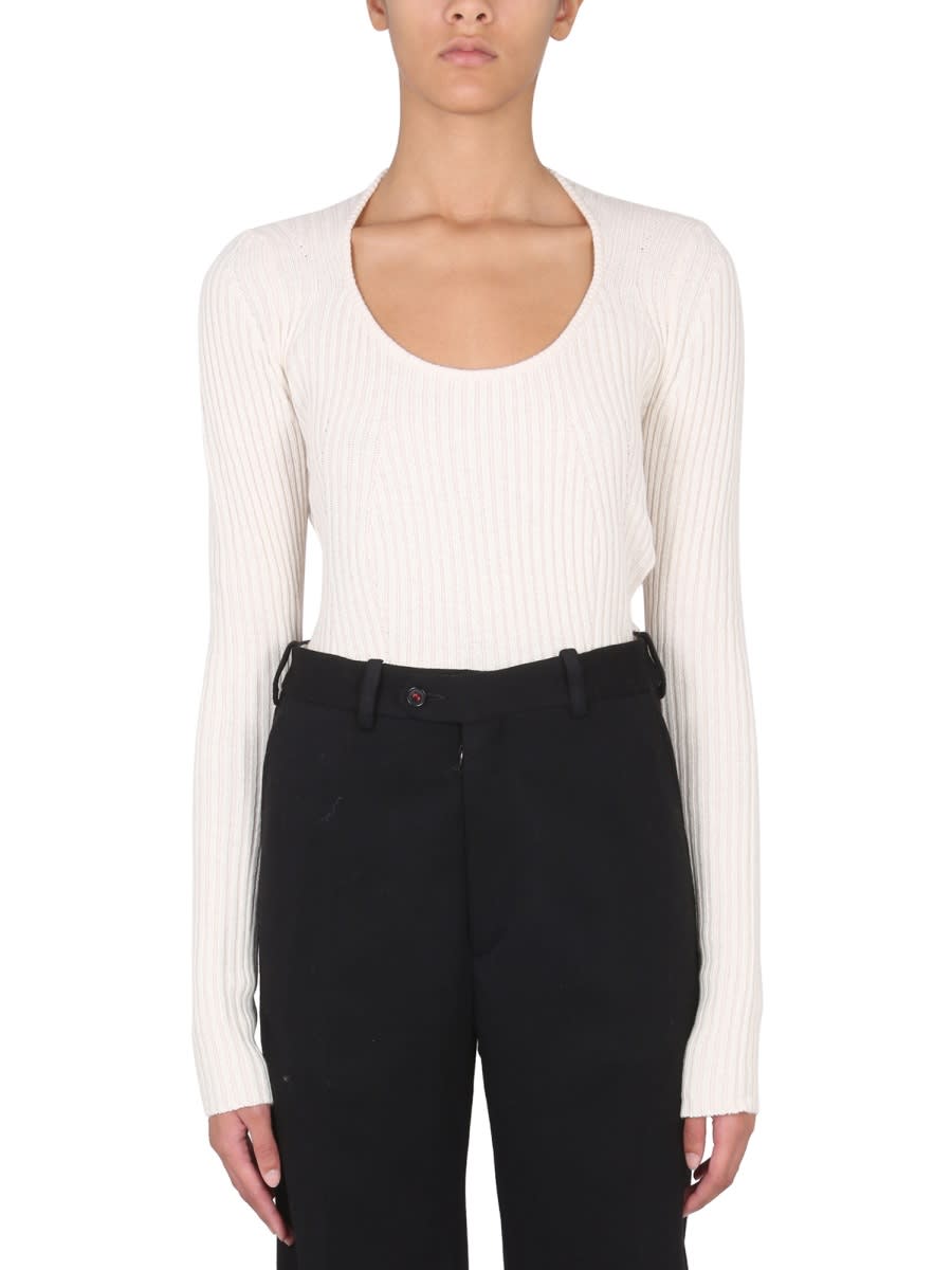 Proenza Schouler White Label Ribbed Sweater.