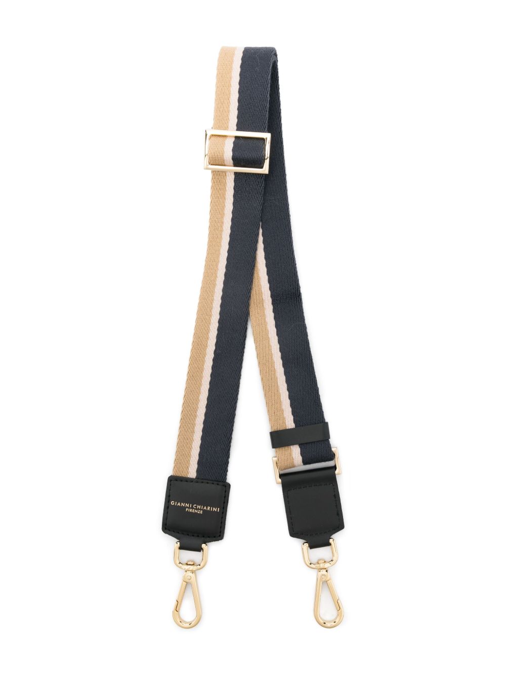GIANNI CHIARINI 条纹包带 - 蓝色